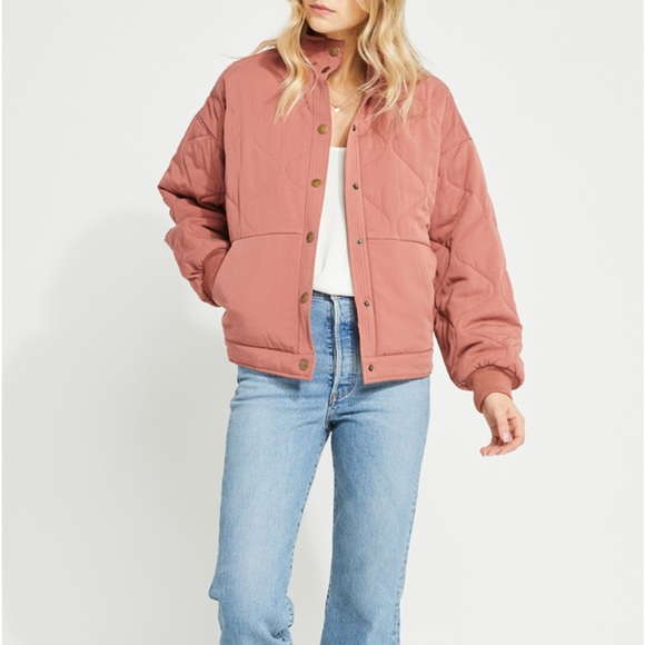 Gentle Fawn Jackets & Blazers - EUC Gentle Fawn Quilted Jacket Rose Size Medium